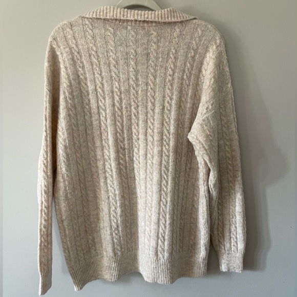 New Pink Clover Nneka Zip Collared Sweater from Stitch Fix - Picture 11 of 13